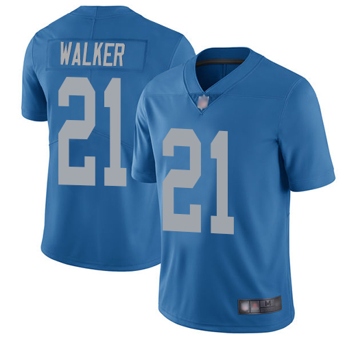 Detroit Lions Limited Blue Youth Tracy Walker Alternate Jersey NFL Football #21 Vapor Untouchable